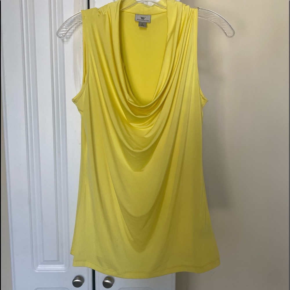 Worthington Cozy. Soft cowl neck tank!  💛